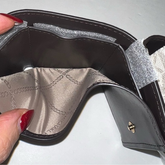 Michael Kors Brown and Cream Women’s Wallet - Picture 8 of 16